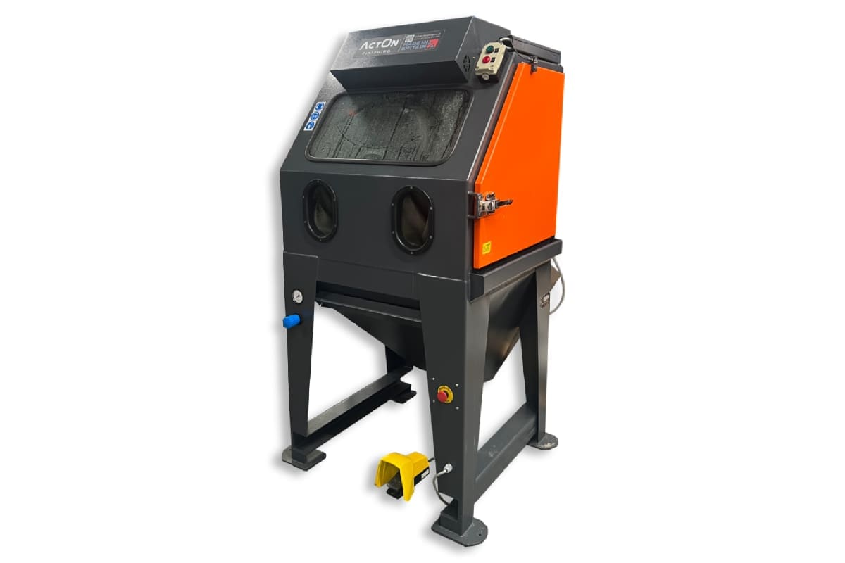 Achieve the surface finish you need every time with the ActOn Finishing Vapour Blasting Machines.